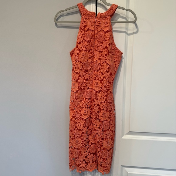 Lulus Lace Bodycon Dress - Picture 2 of 4